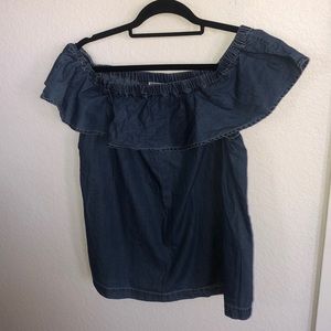 Off the shoulder shirt